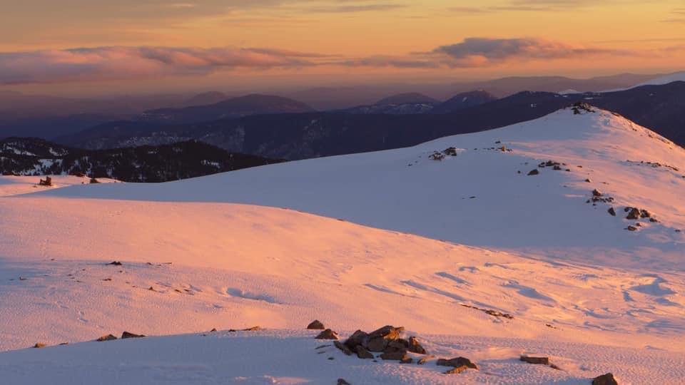 Lever du soleil Formiguères