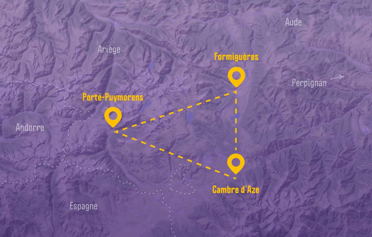 Plan Stations Trio Pyrénées