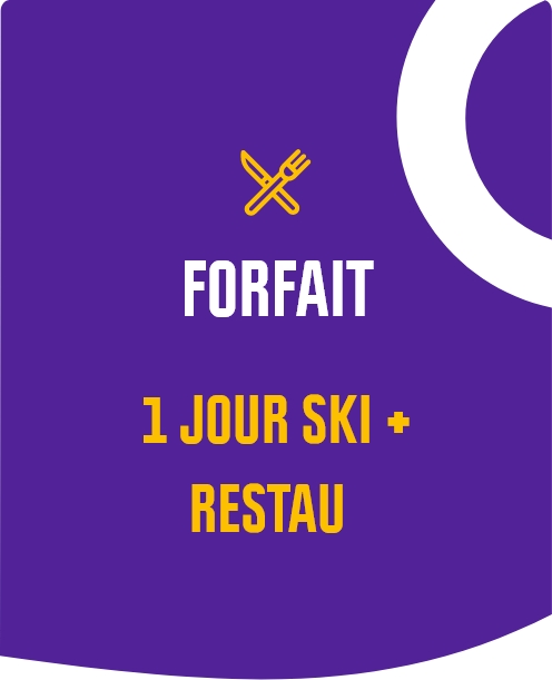 Formiguères ski Forfait 1jour + restau