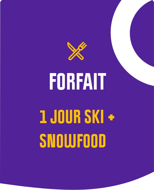 Formiguères ski Forfait 1jour + snowfood