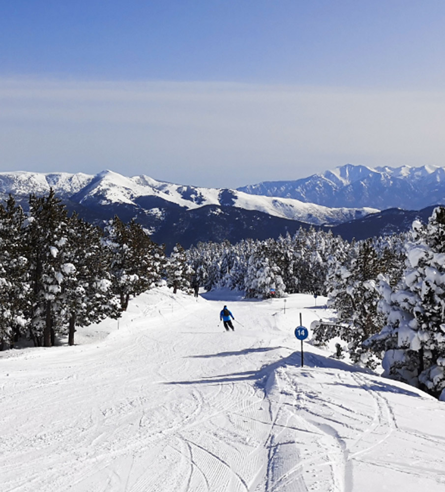 Station ski pyrenees Gourette