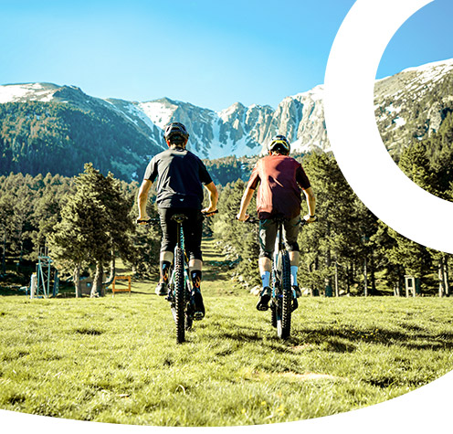 Vtt en famille